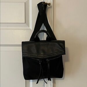 Botkier NY Black Mini Trigger Backpack Multiple Pockets Adjustable Straps